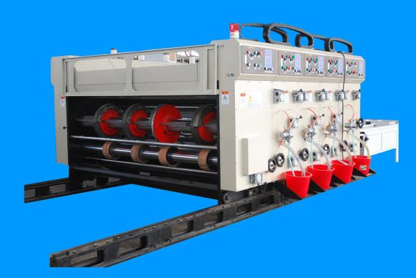 HRC58-62 Auto Feeding Carton Making Machine / Carton Packaging Machinery 2400mm