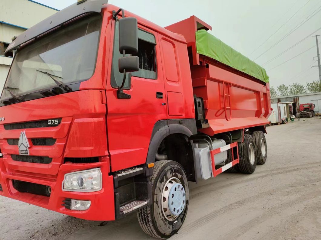 HOWO 6*4 The Lowest Price U-Type Tipper Truck Construction Dump Trucks for Sale