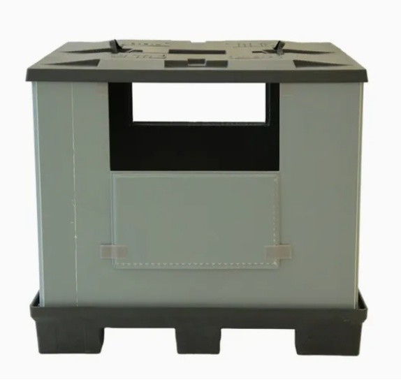 Stackable Folding Pallet Container Logistics Collapsible HDPE Plastic Pallet Box