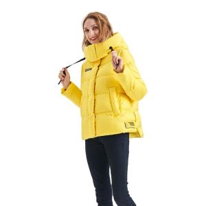 China FODARLLOY Ever Fashion Ladies Warm Hooded Cotton-Padded Clothes Slim Long Down Winter Jackets Women Coats wholesale