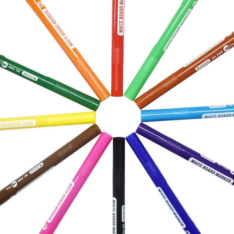Bright And Versatile Colourful Whiteboard Markers For Black Dry Erase Board Erasable