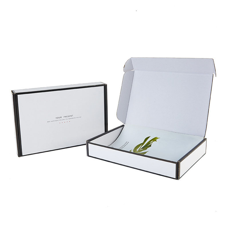 Custom Corrugated Cardboard Mailer Airplane Paper Box For Clothes And Shoes Packaging