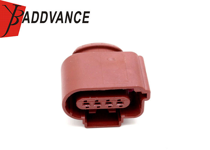 8KO 973 704 4 Way Female Oxy 02 Sensor Connector Brown For V W A UDI