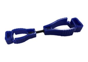 China Construction Workers Glove Keeper Clips , Dark Blue Safety Glove Clips wholesale