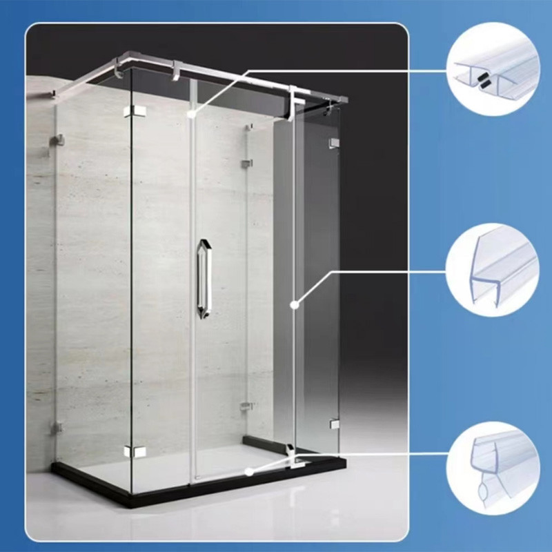 High Precision Shower Screen Rubber Seal Customized Water Retardant