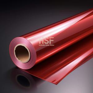 China Translucent Red Fluorosilicone Release Liner Film Temperature Resistance wholesale
