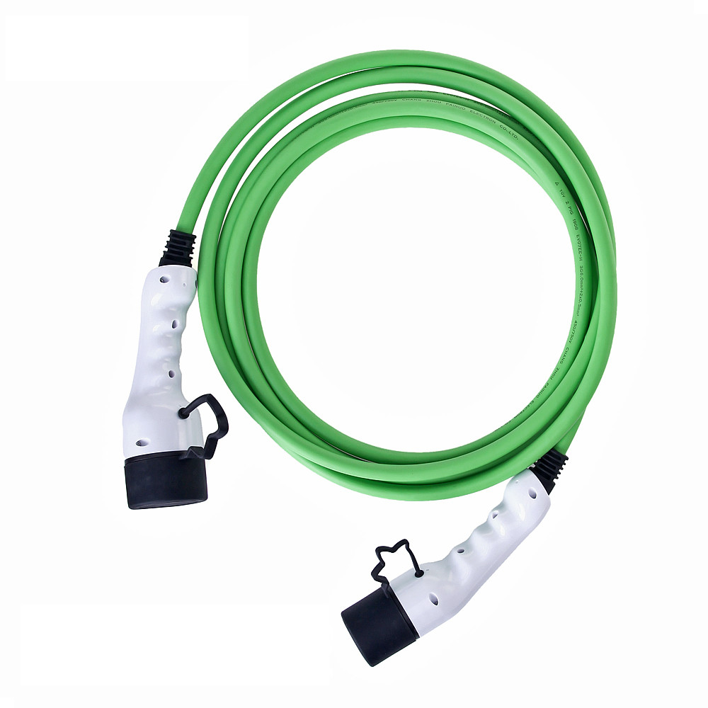 Type 2 Mode 3 Charging Cable For Ev Iec 62196 Type 2 Connector TUV