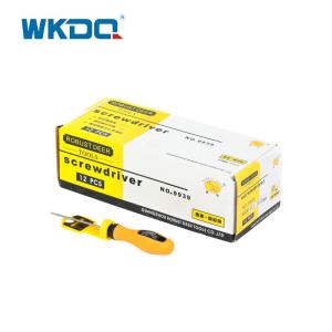 China Chrome Vanadium Steel Small Screws Slotted Screwdriver 2.5*75mm wholesale