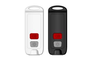 China Rechargeable Battery 150mAh Siren Alarm Keychain 130DB For Kids Women wholesale