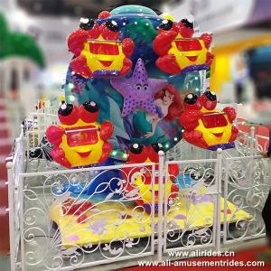 China Mini Ferris Wheel Carnival Rides Trailer Mounted Rides For Sale wholesale
