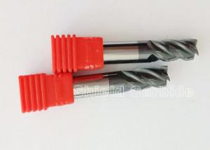 China 3mm-20mm Diameter Carbide Flat End Mill , 6 Flute End Mill ISO9001 Approved wholesale