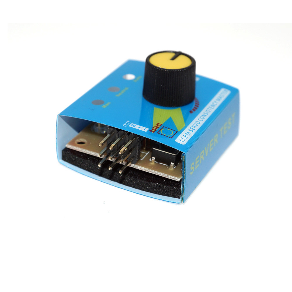 Multi RC Digital ESC Servo Motor Tester 3CH Speed Controler , Blue