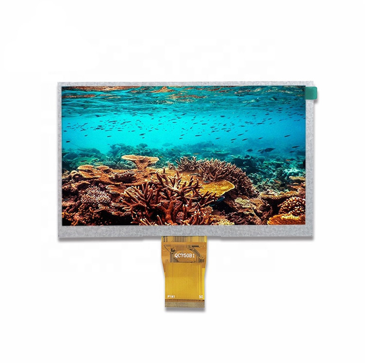 OEM 800*480 12 O' Clock 7" TFT LCD Display