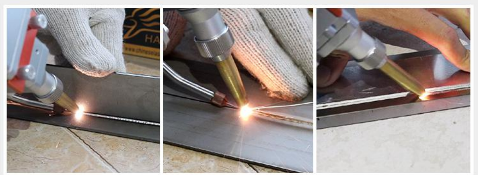 Four In One Handheld Fibre Laser Welding Machine 3mm-6mm SS Laser Welding Machine