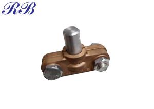 China Natural Copper Alloy Casting Fasteners And Fittings Ground Connector Clip CT7-CT8 wholesale