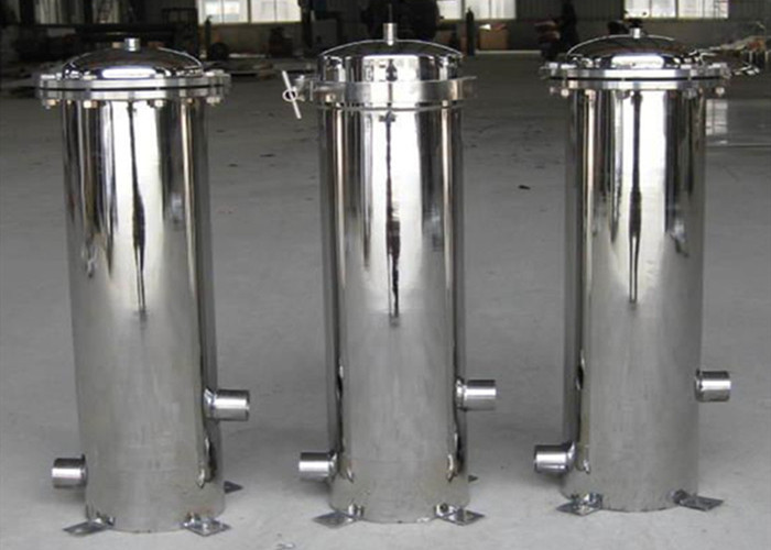 SFFILTECH SS Micron Filter Housing , 0.2 Micron Water Filter Housing Manufacturers