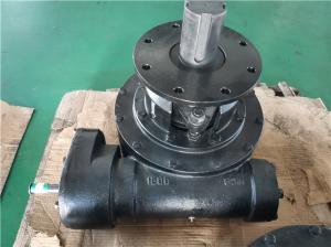 China Cast Steel Casing Quarter Turn Gearbox IP65 With NBR Sealing wholesale