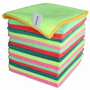 China Colorfast Microsoft Fiber Cloth Polishing Microfiber Drying Cloth for car wholesale