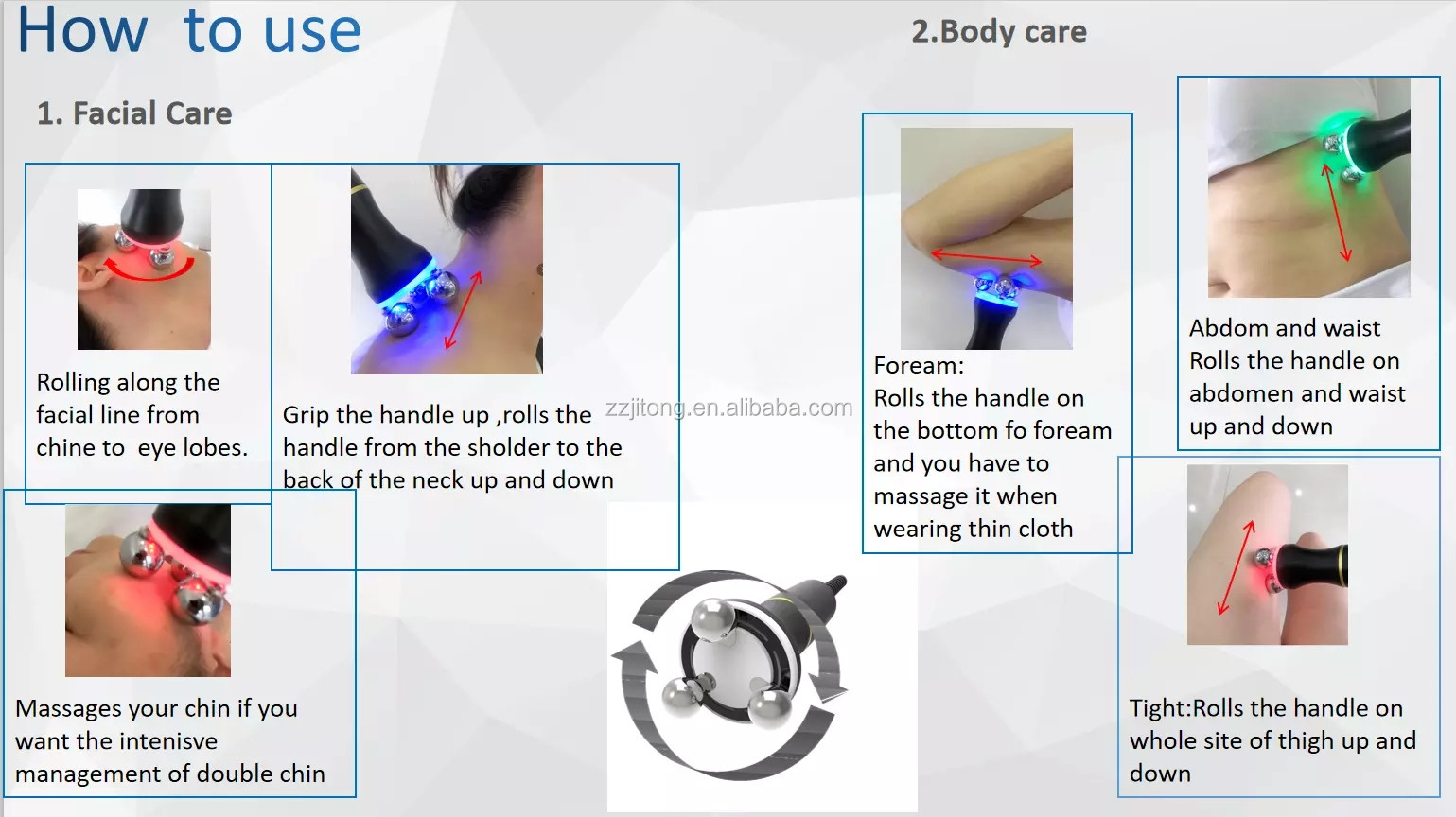 Face Lifting RF Vacuum Therapy Machine Ultrasonic Cavitation Body Slimming Device