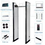 Professional Door Frame Metal Detector Equipment High Density Fireproof Material