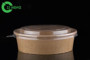 China Recyclable Thanksgiving Paper Bowls , 500 ML Microwavable Disposable Soup Bowls wholesale