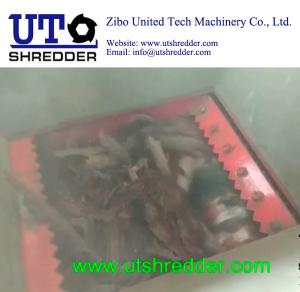China waste wood board /wood box / wood furniture Shredding machine, single shaft shredder wholesale