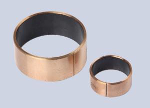China PTFE Metric Sleeve Bearings / Self Lubricating Bronze Bushings wholesale