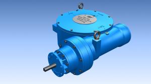 China Multi - Stage Quarter Turn Gearbox Cast Steel Partial - Turn Gear Operator wholesale