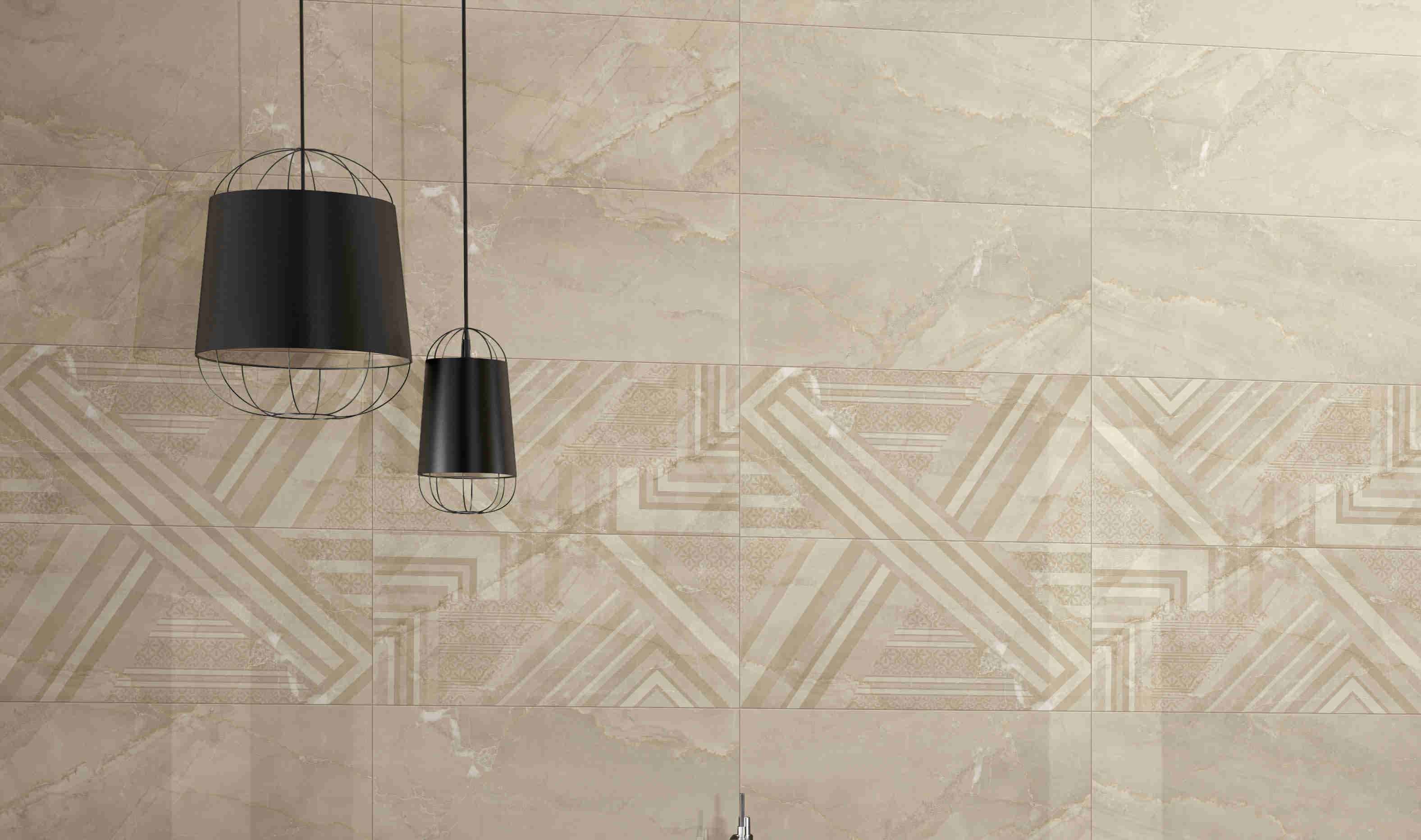 Fashion Italian Marble Porcelain Indoor Outdoor Floor Tiles Grey 400x800 Mm Size