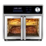 1700W Air Fryer Ovens French Door 5.5L 6.5L 23L Healthy Oil Free Stainless Steel
