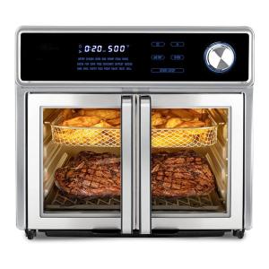 China 1700W Air Fryer Ovens French Door 5.5L 6.5L 23L Healthy Oil Free Stainless Steel wholesale