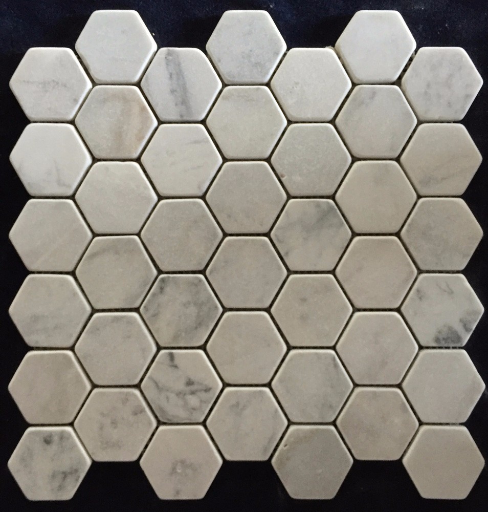 Grey Marble Mosaic Tile Modern Design Pattern / Various Color Optional