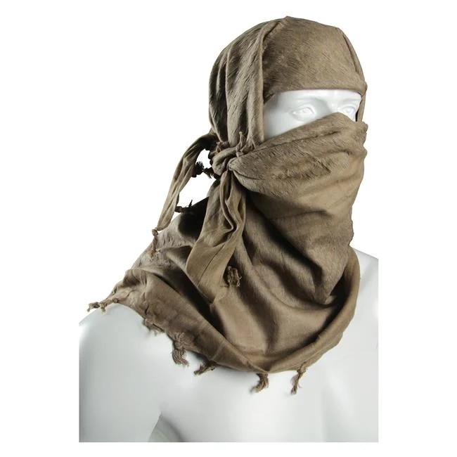 100% Cotton Tactical Desert Shemagh Adaptability Lightweight Sun Sand Protection