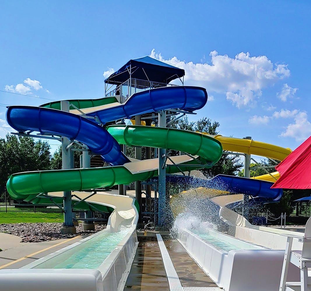 ODM Swimming Pool Water Playground Summer Children Game Set Toy Equipment Fiberglass Slide