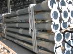 Single Arm Q235 Steel Street Light Poles With Solar Panel
