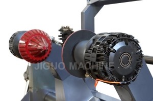 JIGUO ZWC-1400-2 Paper Roll Cutting Machine 2 Roll