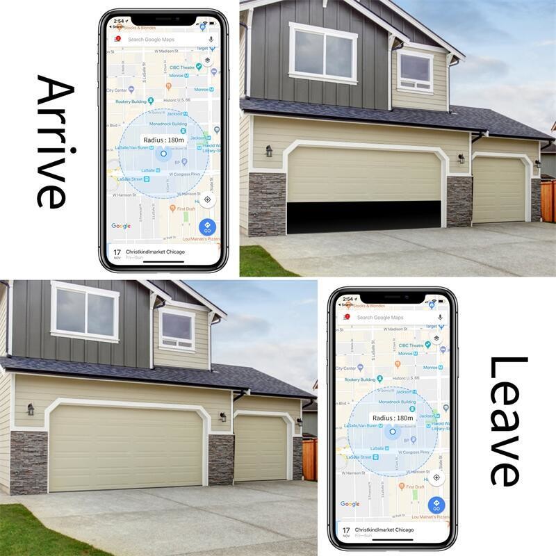 Tuya Wifi Smart Garage Door Opener Remote Control Wireless Roll Up Garage Door Opener