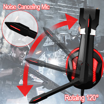 G2000 MIX Wired On Ear Headphones With Mic , 7.1 Surround Stereo Gaming Headset