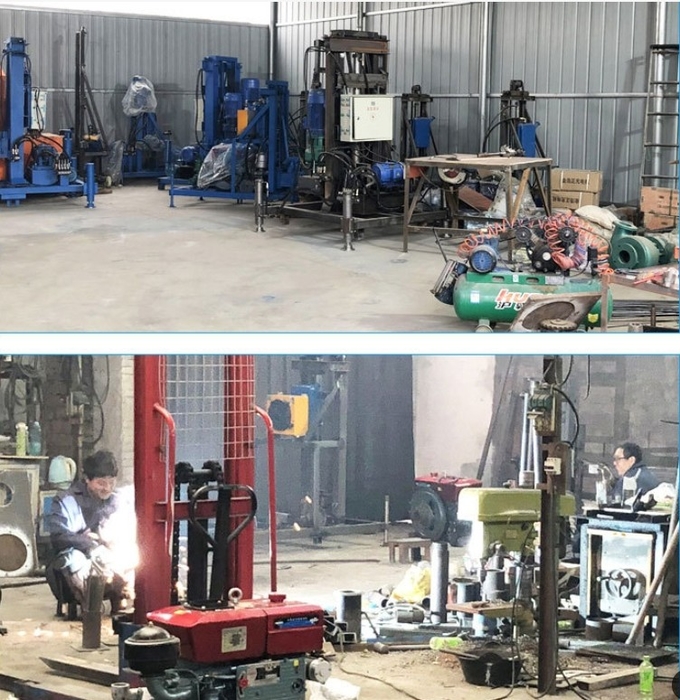 Agricultural Portable Small Water Well Drilling Rig Suitable For Household Wells