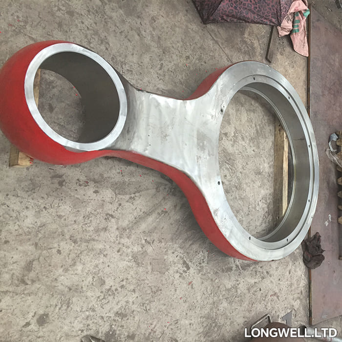Connection Rod Mud Pump Crankshaft HONGHUA HHF1600 Mud Pump Spare Parts Alloy Steel