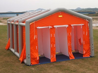 Portable decontamination shower
