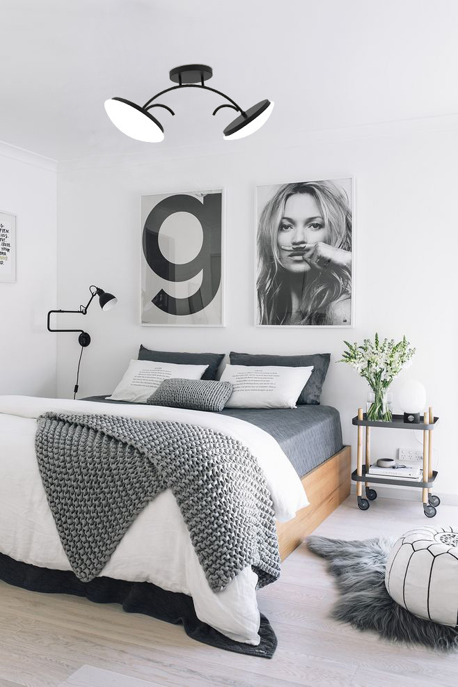 2018 led lighting 2 lights led pendant lamp for bedroom