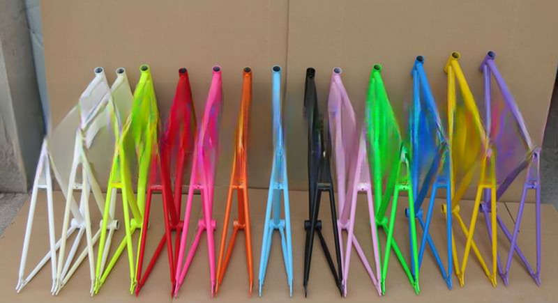 Foldable 700C Steel Frame CR-MO Frame Fixed Gear Bike Frame 48CM-60CM