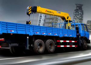 China 12 Ton Transportation Telescopic boom crane truck / Truck Mounted Crane wholesale