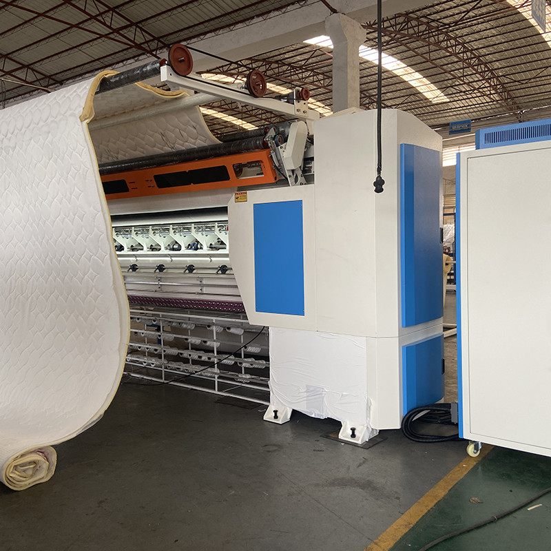 Delta VFD CNC Digital Quilting Machine 1500rpm 25.4mm Needle Distance