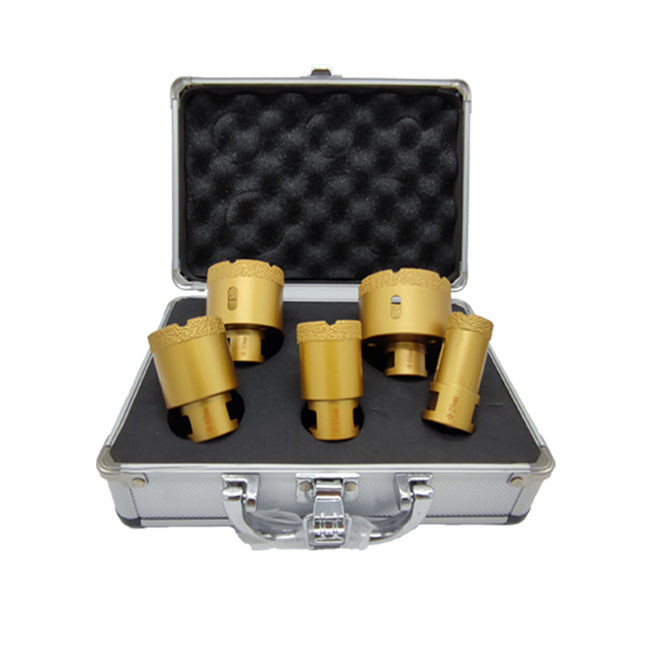 Granite Marble Sintered 40mm Diamond Drill Core Bit With Dry Drilling