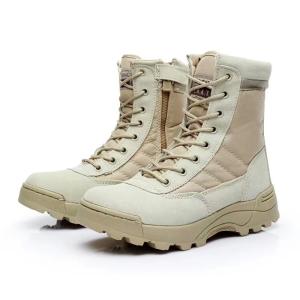 China Army Style Military Hiking Boots Waterproof Lightweight Breathable Desert Boots wholesale