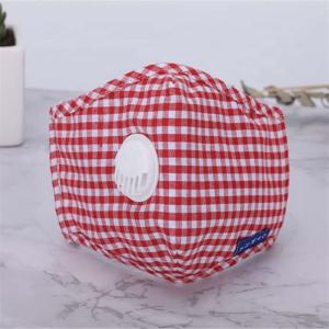 China Non Disposable Reusable Woven Fabric Masks With Breathing Valve wholesale