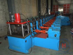 China Adjustable 2 3 Waves Guardrail Machine For Galvanized Iron Sheet wholesale