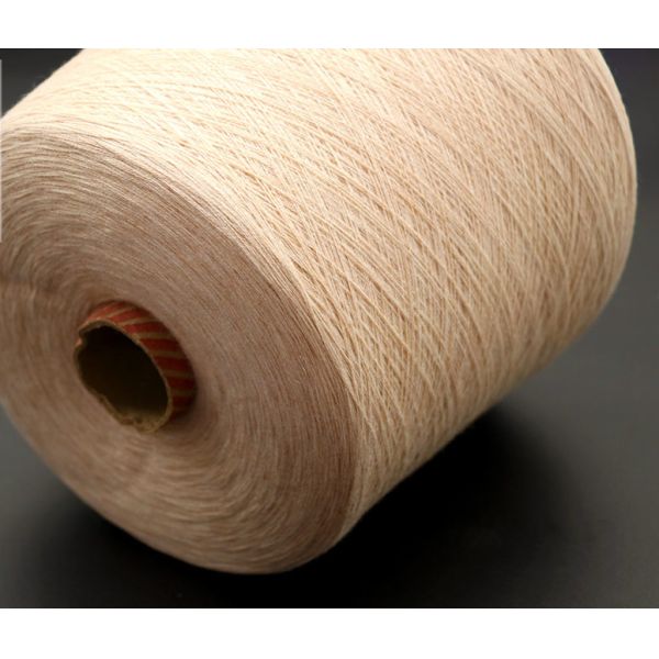 Recycled Washable Cotton Blend Yarn , Breathable Cotton Acrylic Mix Yarn